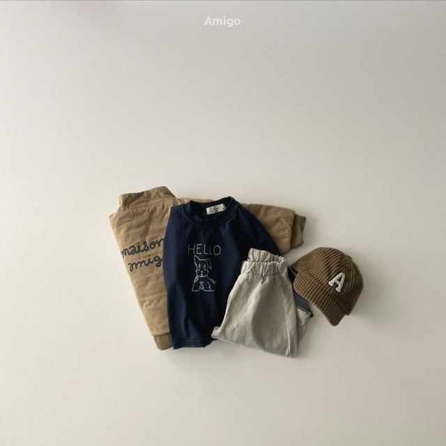 予約⌇Amigo / basic cotton pants