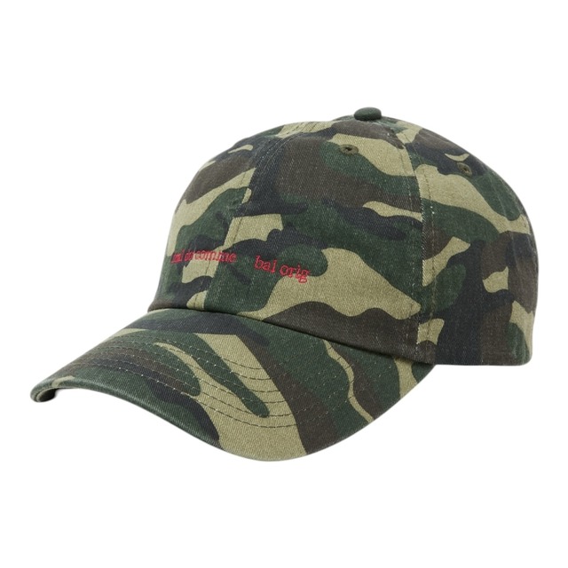 【BAL】COTTON 6-PANEL HAT(WOOD LAND)〈国内送料無料〉