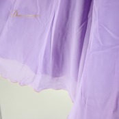 社交ダンス 衣装 スタンダード スカート レッスンウェア レディース オールシーズン チャコット Chacott 薄紫 パープル系 無地 シンプル スカート レディースダンスウェア 舞踏会 ダンスレッスン フレアスカート ふんわり シルエット シンプルデザイン 春夏秋冬 おしゃれ 普段使い イベント用 発表会 ダンス教室 薄紫系 ロングスカート 薄手素材 柔らかい素材 軽やか 動きやすい ポリエステル製