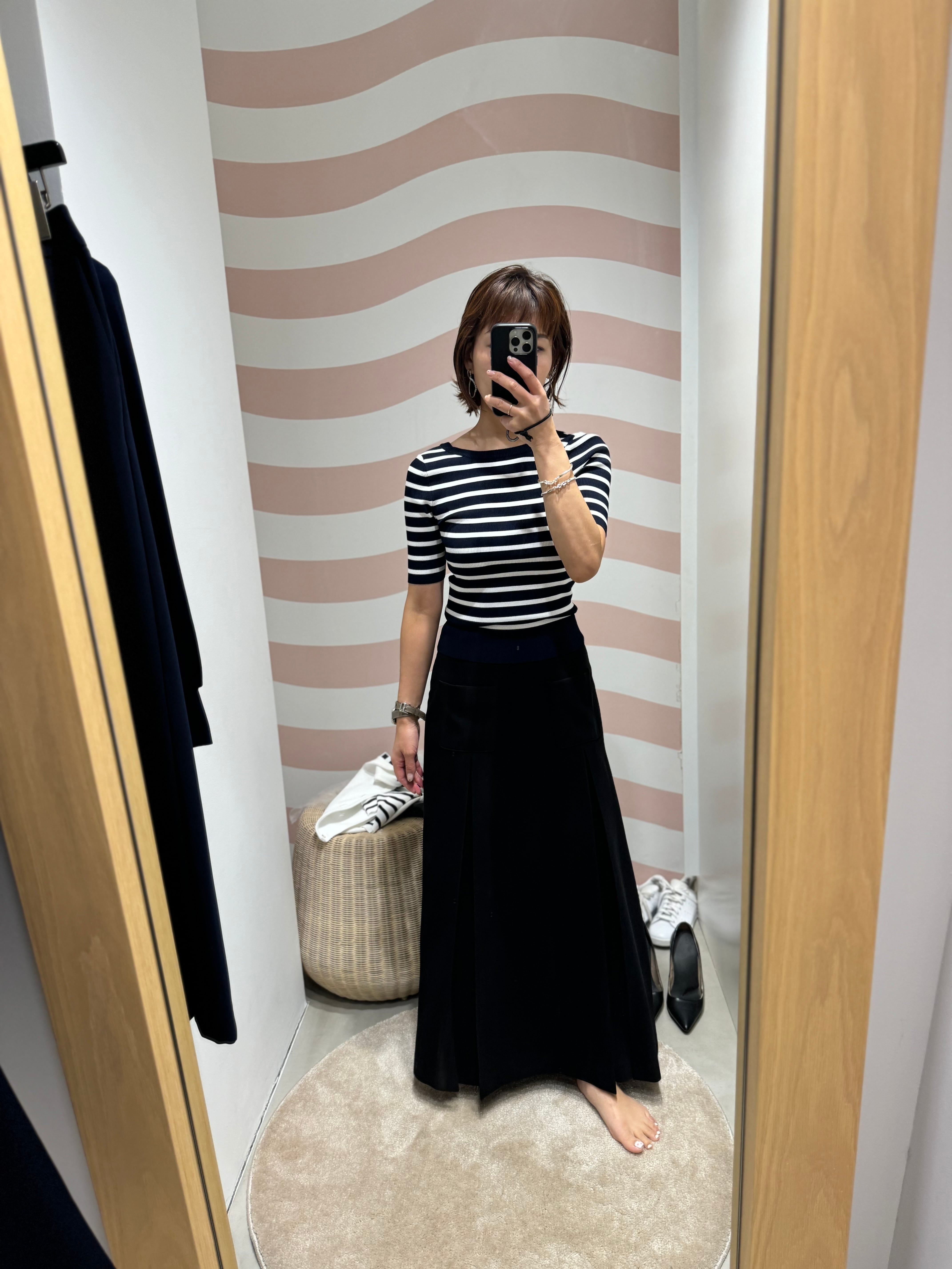 BORDERS at BALCONY 】ツイルスカート 【公式通販】