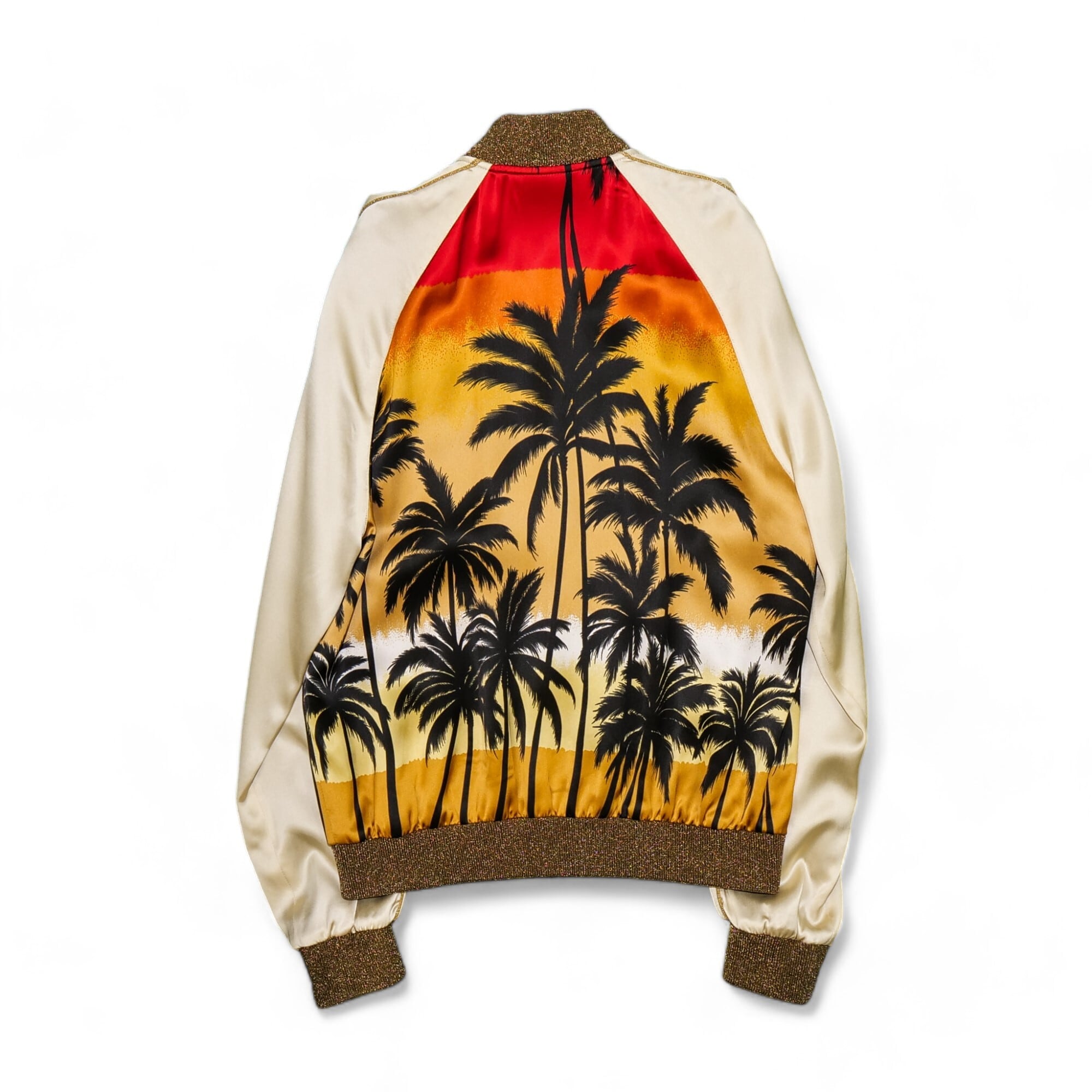 Saint laurent paris サンローランパリ パームツリー スカジャン Saint laurent paris サンローランパリ パームツリー スカジャン