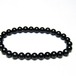 シュンガイト ブレスレット 6mm 一点物 メール便可 111-49652
