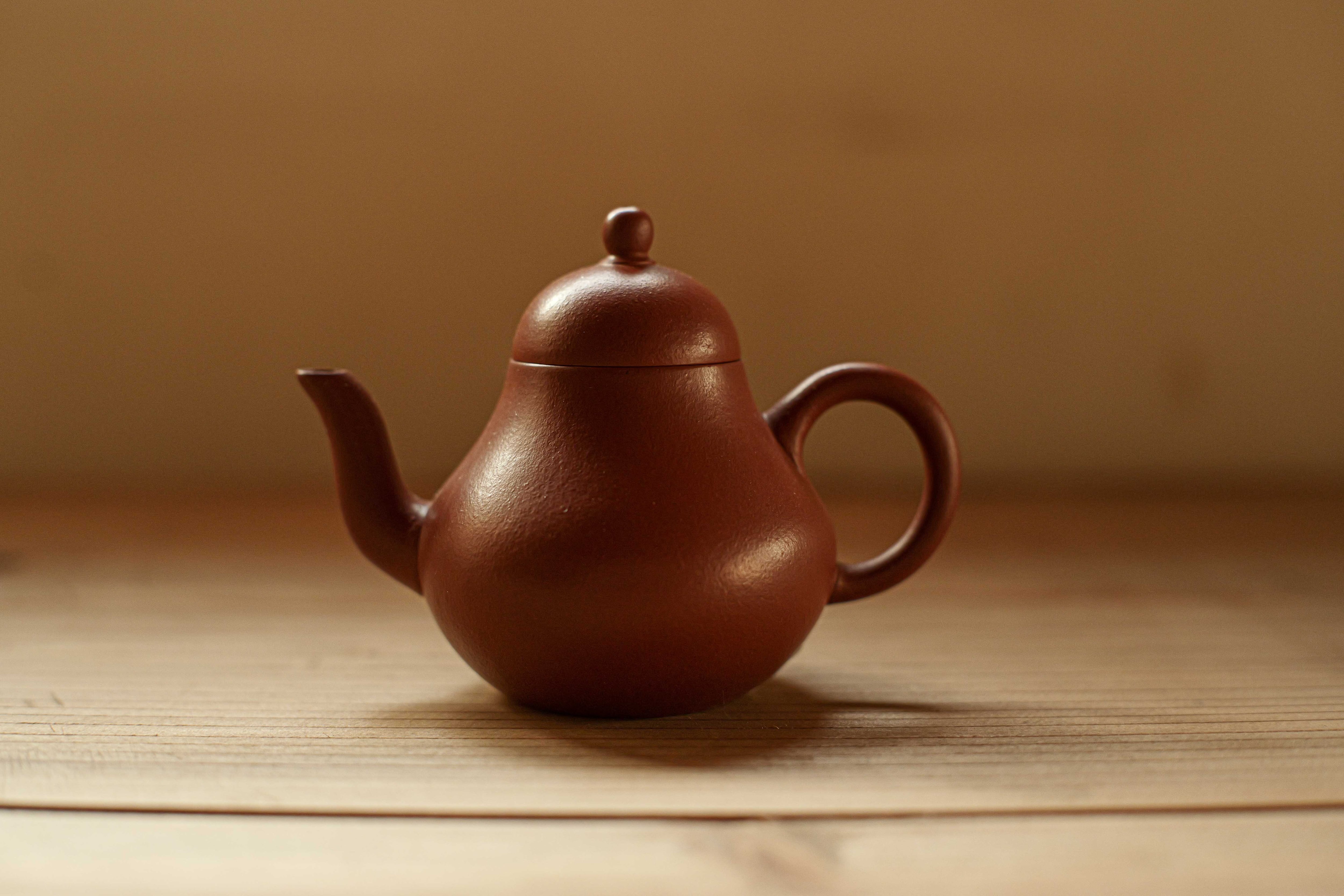 ヴィンテージ 宜興紫砂壺「思亭」（約100cc）・朱泥 | 北白川糕糰店