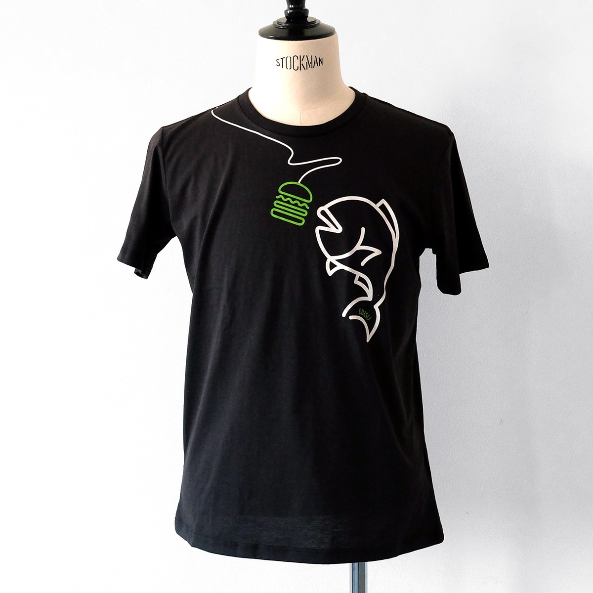50％OFF】SHAKE SHACK オリジナル “EBISU” Tシャツ（数量限定 缶 