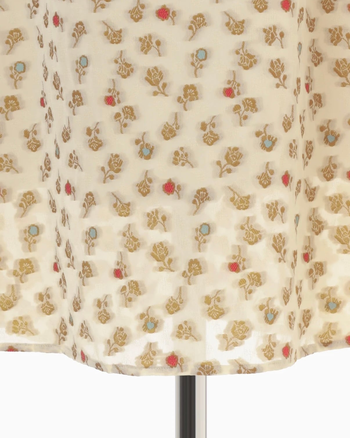 Mame Kurogouchi】Floral Jacquard A-Line Skirt/ECRU | TOLMA.