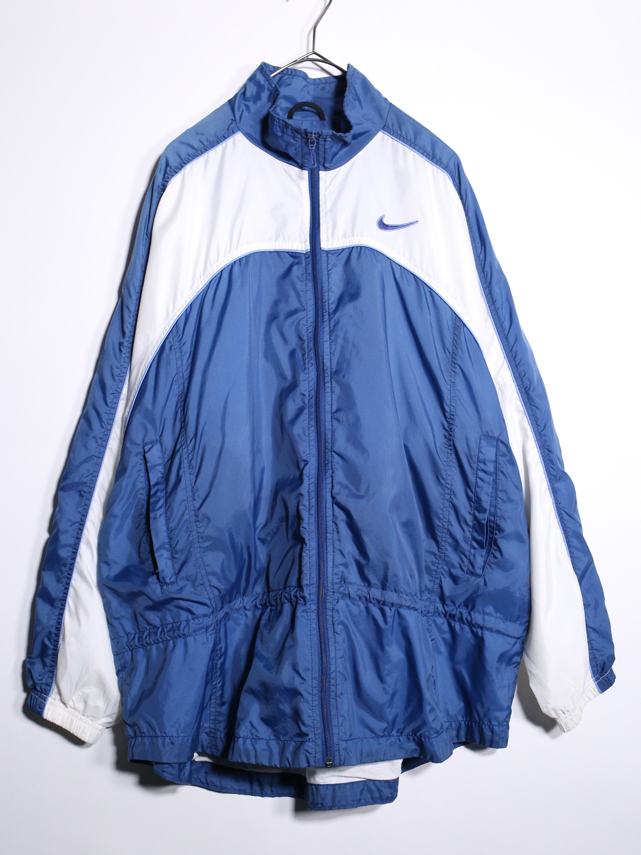 “NIKE” embroidery logo design switching nylon jacket - 7