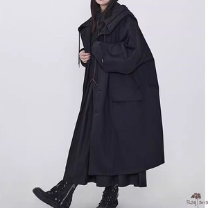 フード付 オーバーサイズ コート M 250460