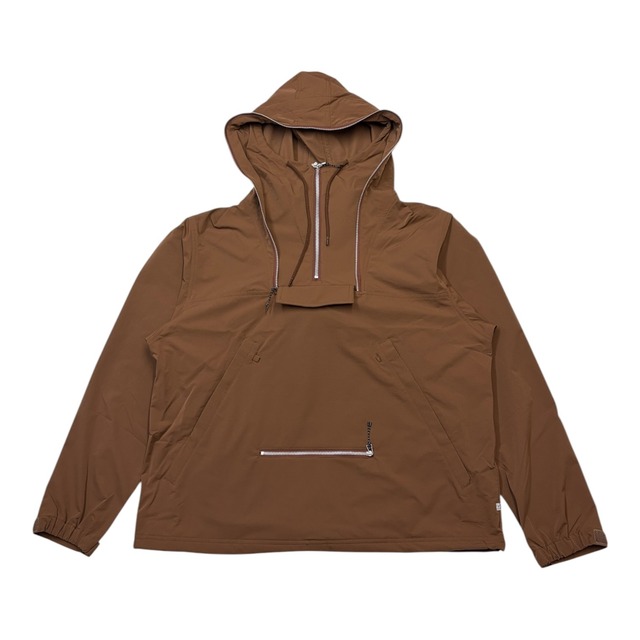 【NO ROLL】SUGARI MESH ANORAK(BROWN) 〈国内送料無料〉