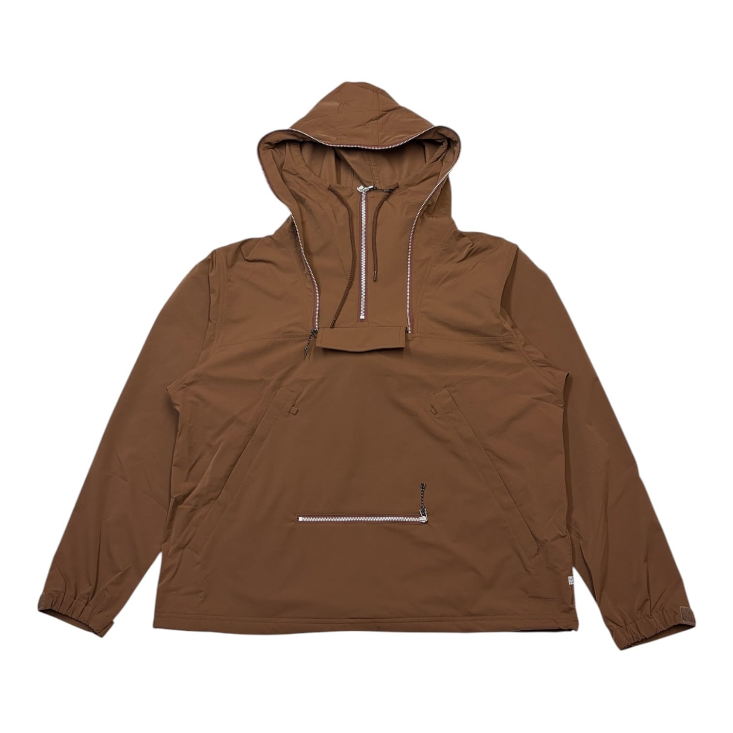 【NO ROLL】SUGARI MESH ANORAK(BROWN) 〈国内送料無料〉