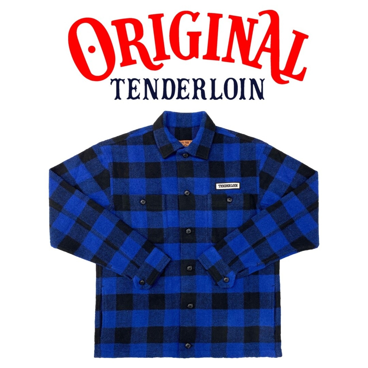 在庫▪️TENDERLOIN T-BUFFALO JACKET BLUE | bourgeonner