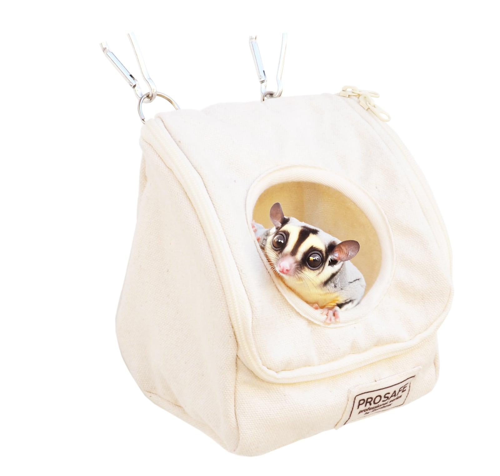 【小動物用品】【PRO SAFE】デグモモハウス デニム/ナチュラル/グレー