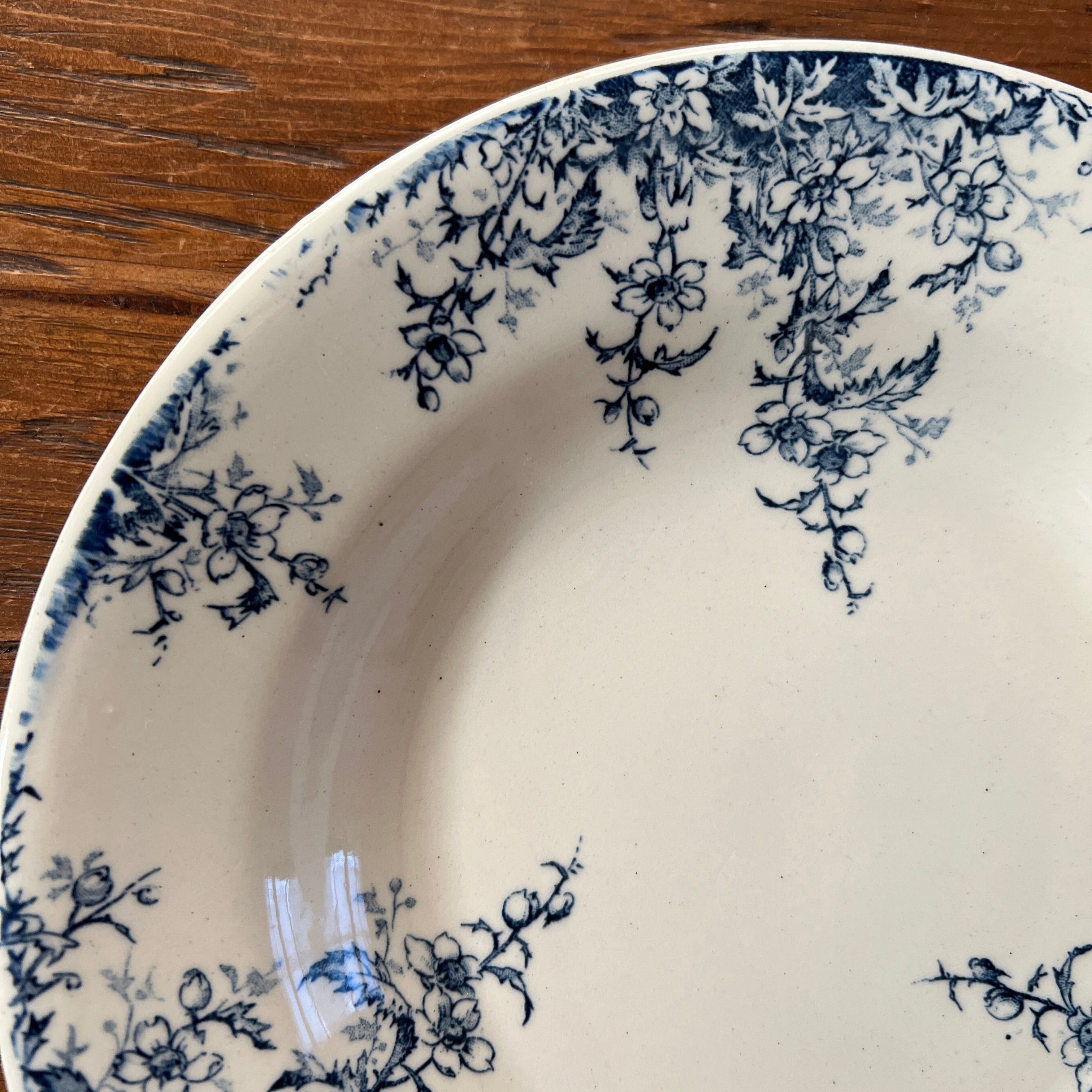 人気のジアン スープ皿（D） アンティークプレート フランスアンティーク