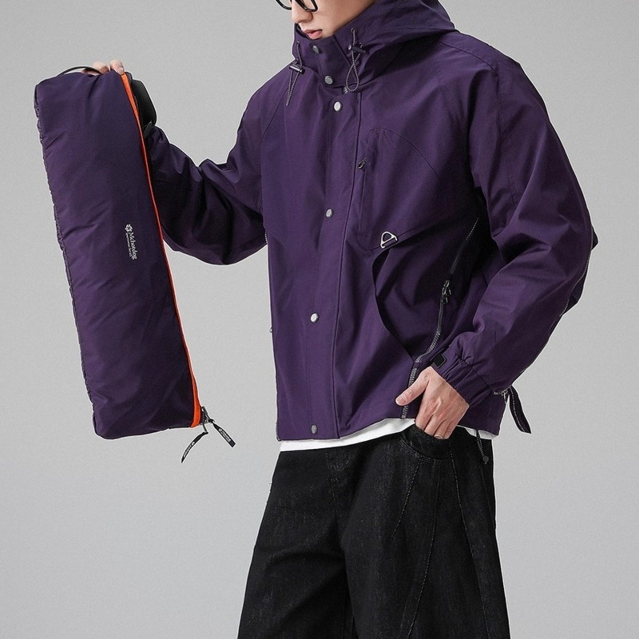 Zip-up Hip-length Padded Jacket ◇2color H0995