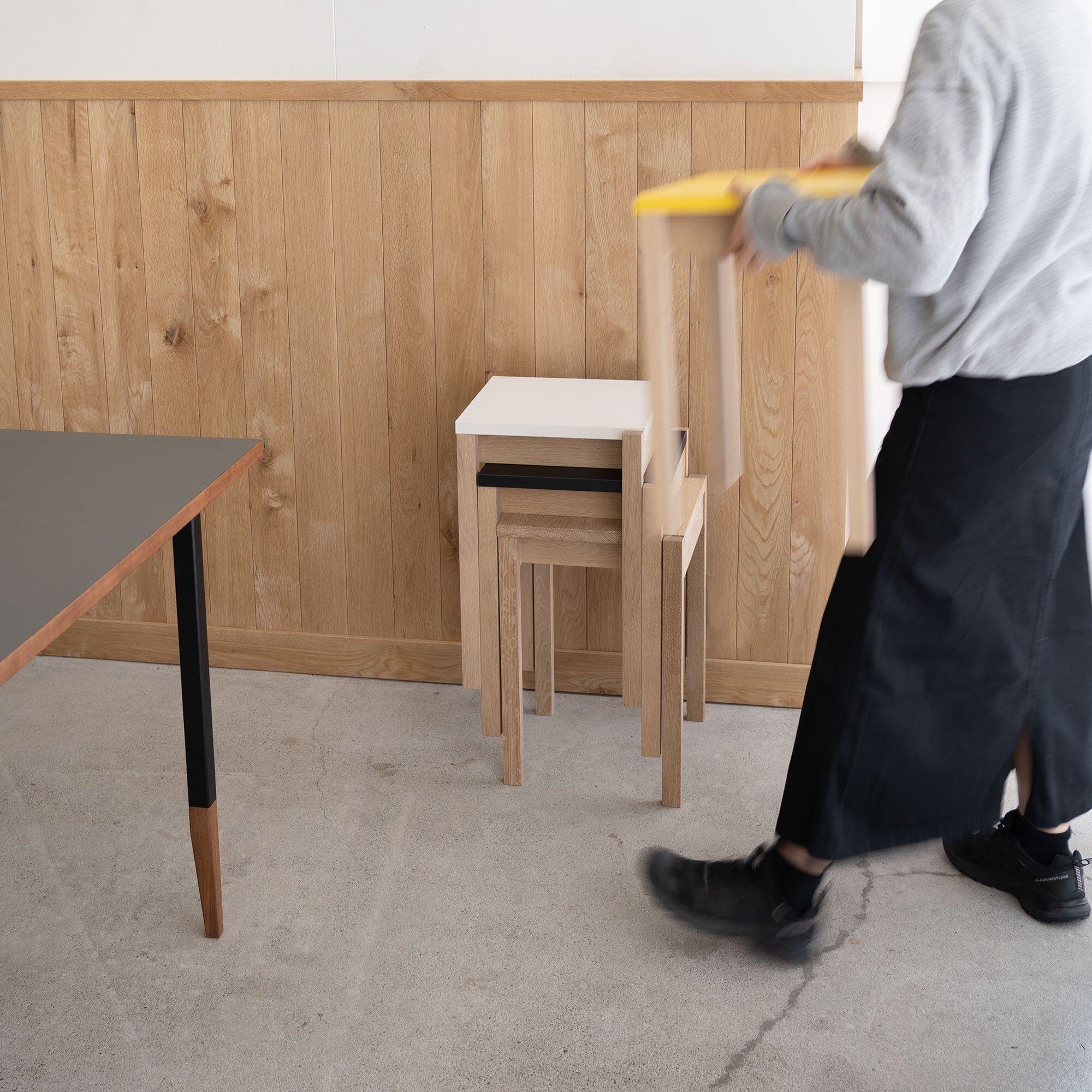STACK COLORED ／ スタッキングスツール カラータイプ | WOODWORK