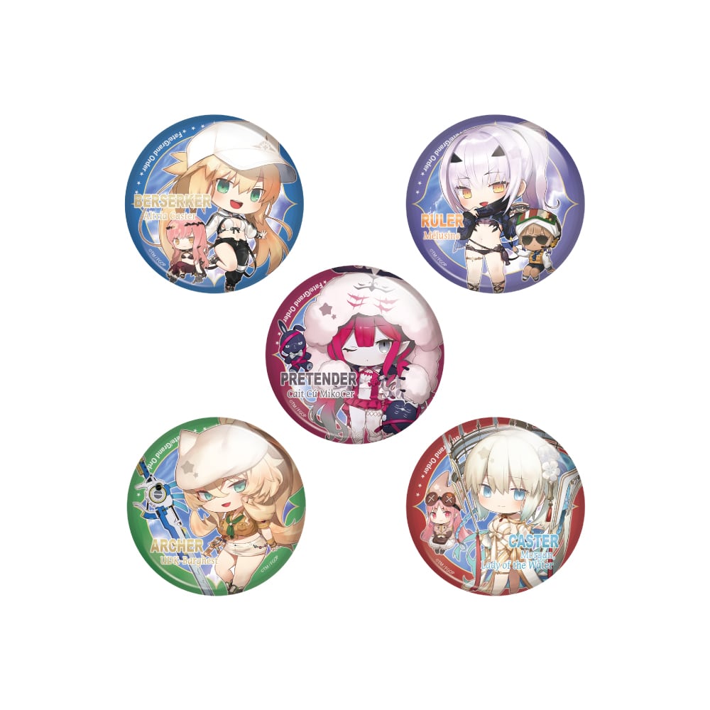 FGO メリュジーヌ 缶バッジ】FGO メリュジーヌ ガチャメイト 缶バッジ