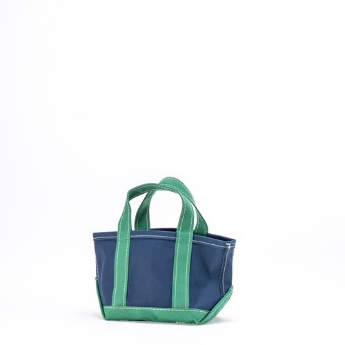 WORKERS Deluxe Tote, Mini, Dark Navy x Green