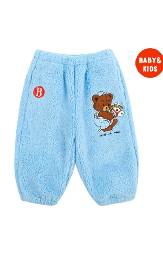 [BEBE DE PINO] Play bear baby boa fur pants 正規品 韓国ブランド 韓国ファッション 韓国代行 韓国通販 ベベドピノ bebedepino 日本 店舗 韓国 子供服