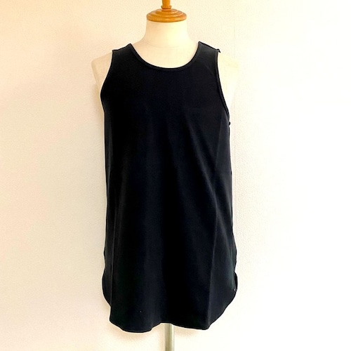 Long Length Tank Top　Black