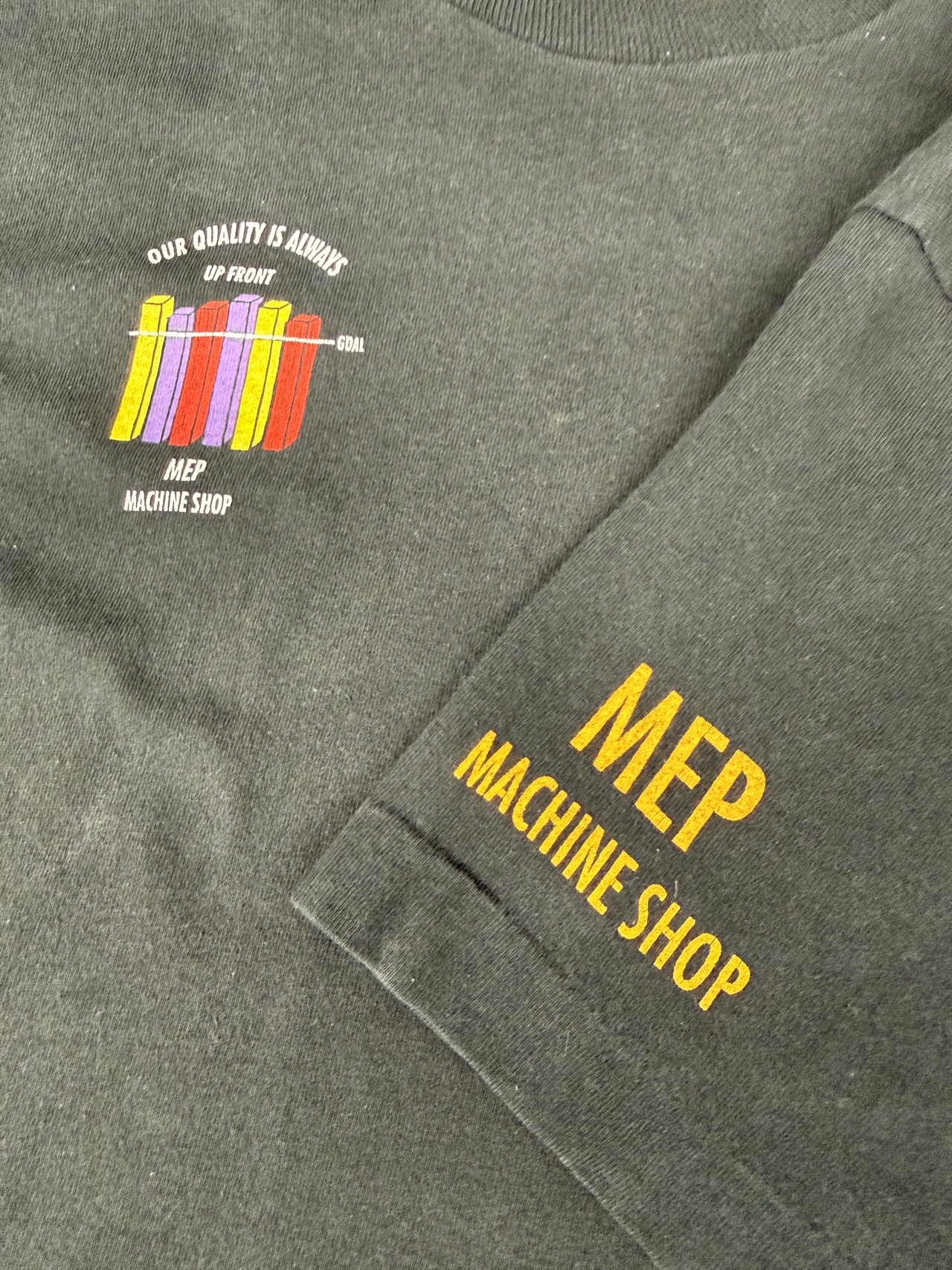 90s MEP MACHINE SHOP / Fruit of the Loom  made in usa・画像10
