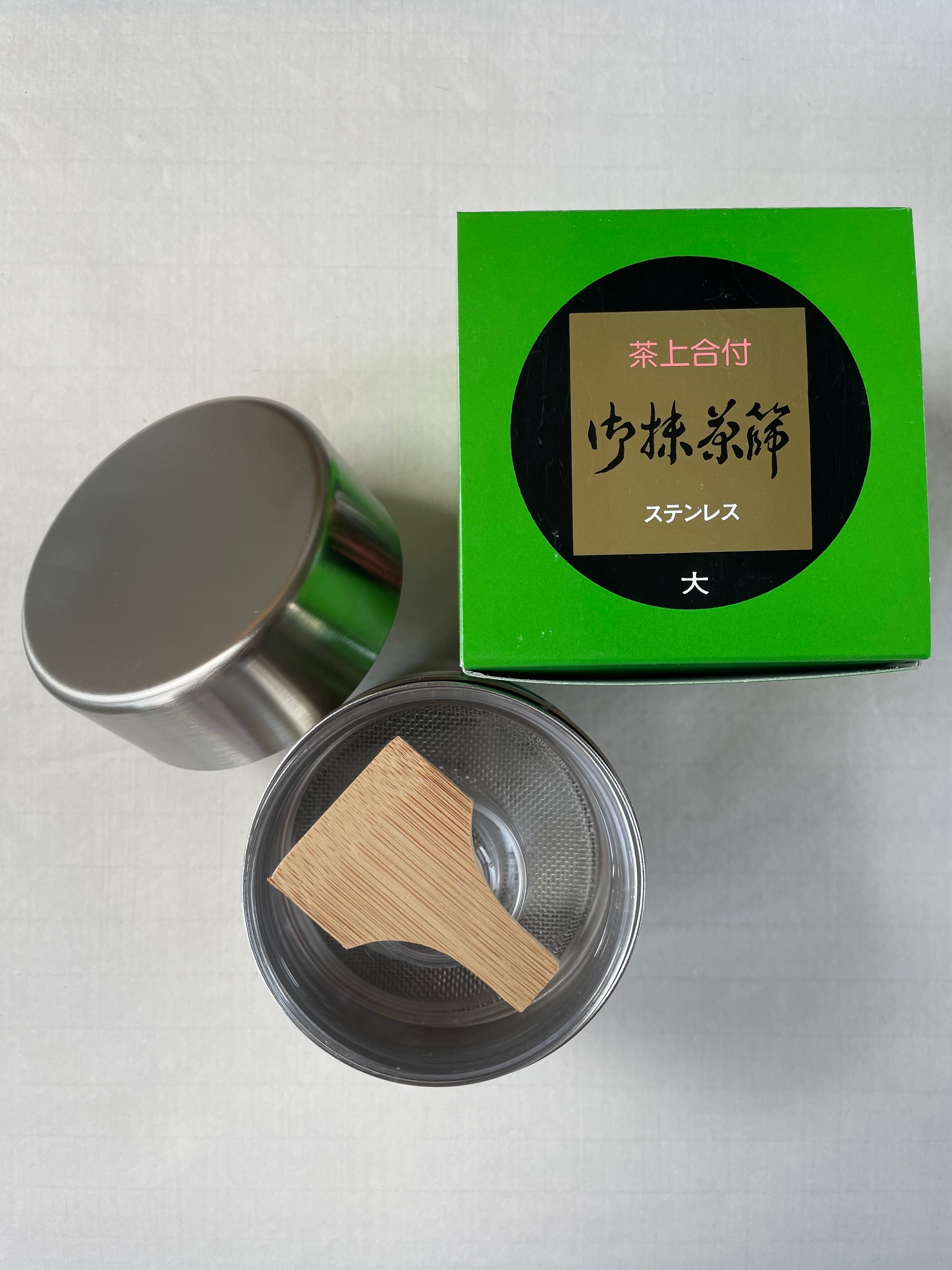 茶道具】ステンレス製 茶こし 大 茶上合付 | 茶道具・趣味の陶器 萬谷
