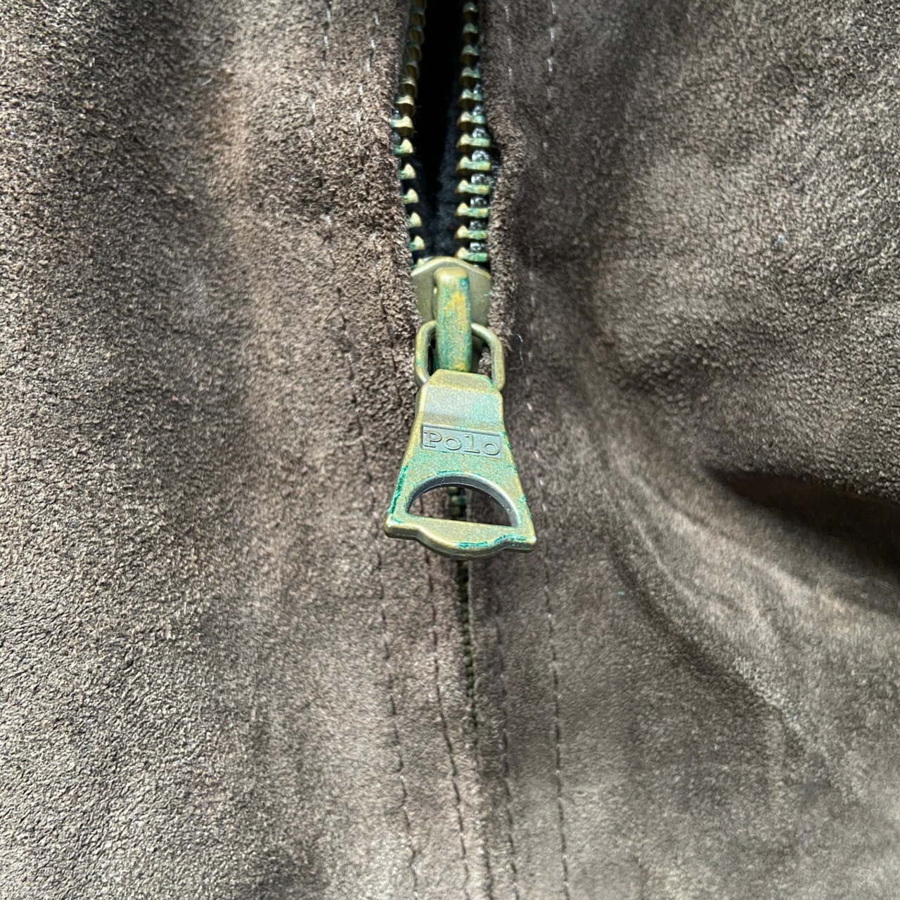 90年代 Polo by Ralph Lauren ポロバイラルフローレン スエード レザー 