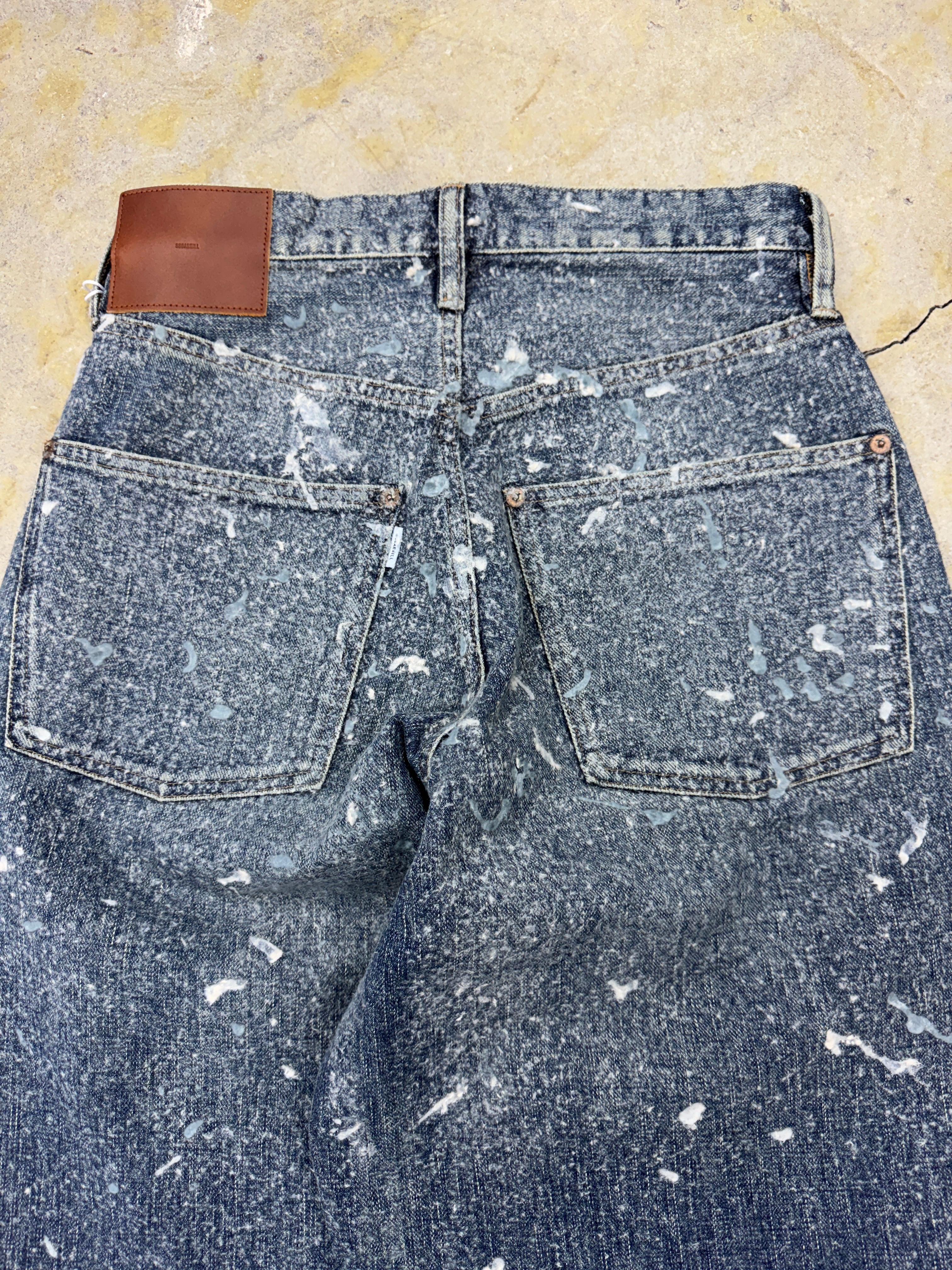 SUGARHILL | MOLDED DENIM TROUSERS WIDE CUT | INDIGO | HOWDAY SUGARHILL | MOLDED DENIM TROUSERS WIDE CUT | INDIGO | HOWDAY
