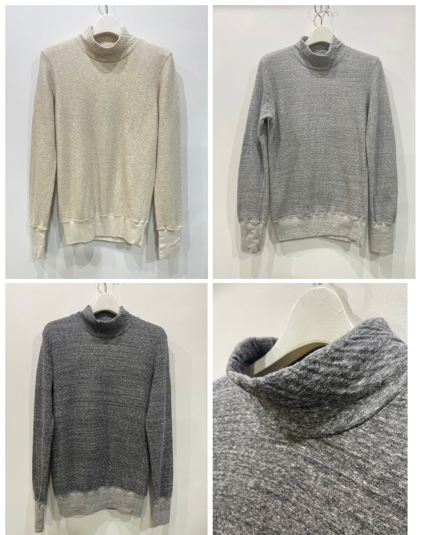 ふわとろ ダブルガーゼ ハイネック