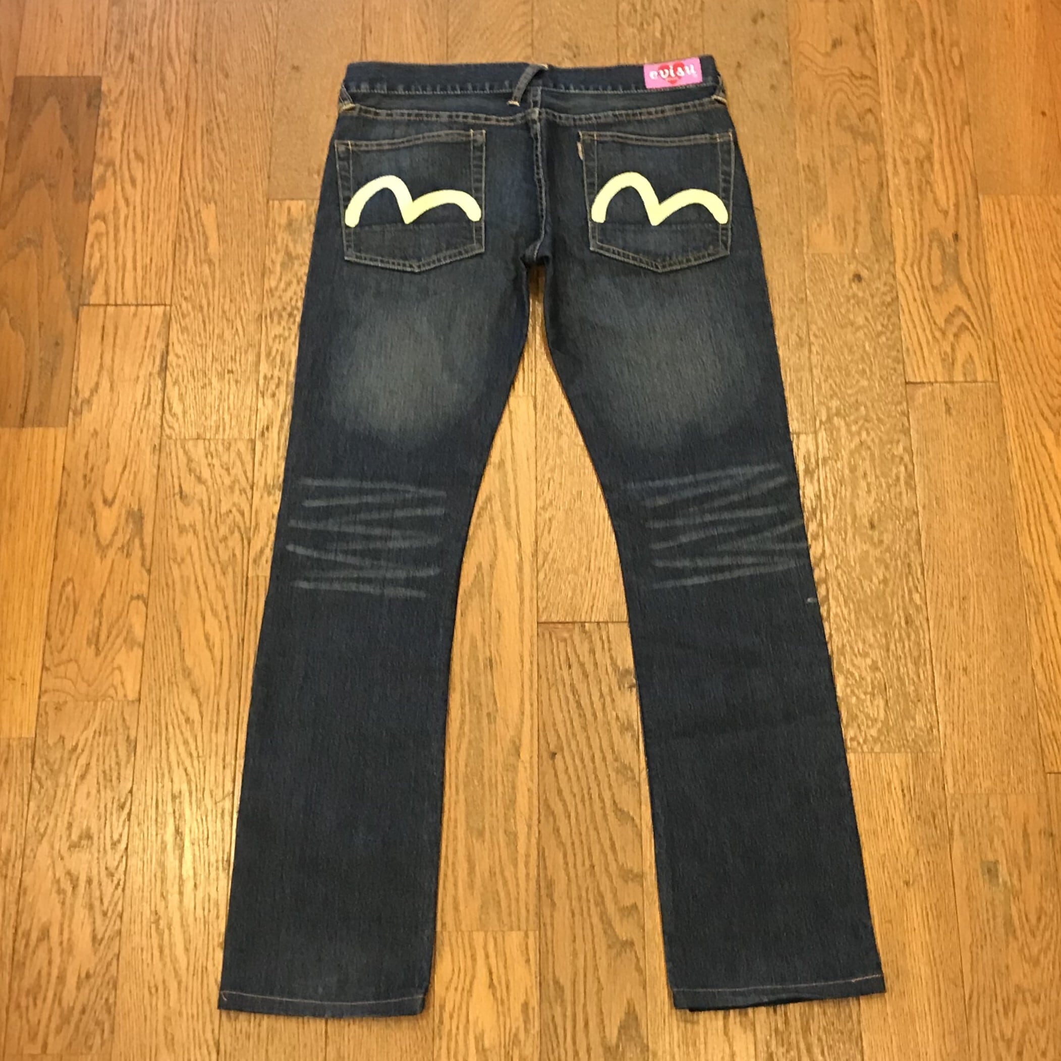 EVISU DONNA レディースデニム　30㌅ evisu donna レディース デニムパンツ ☆【クリックポスト利用で送料