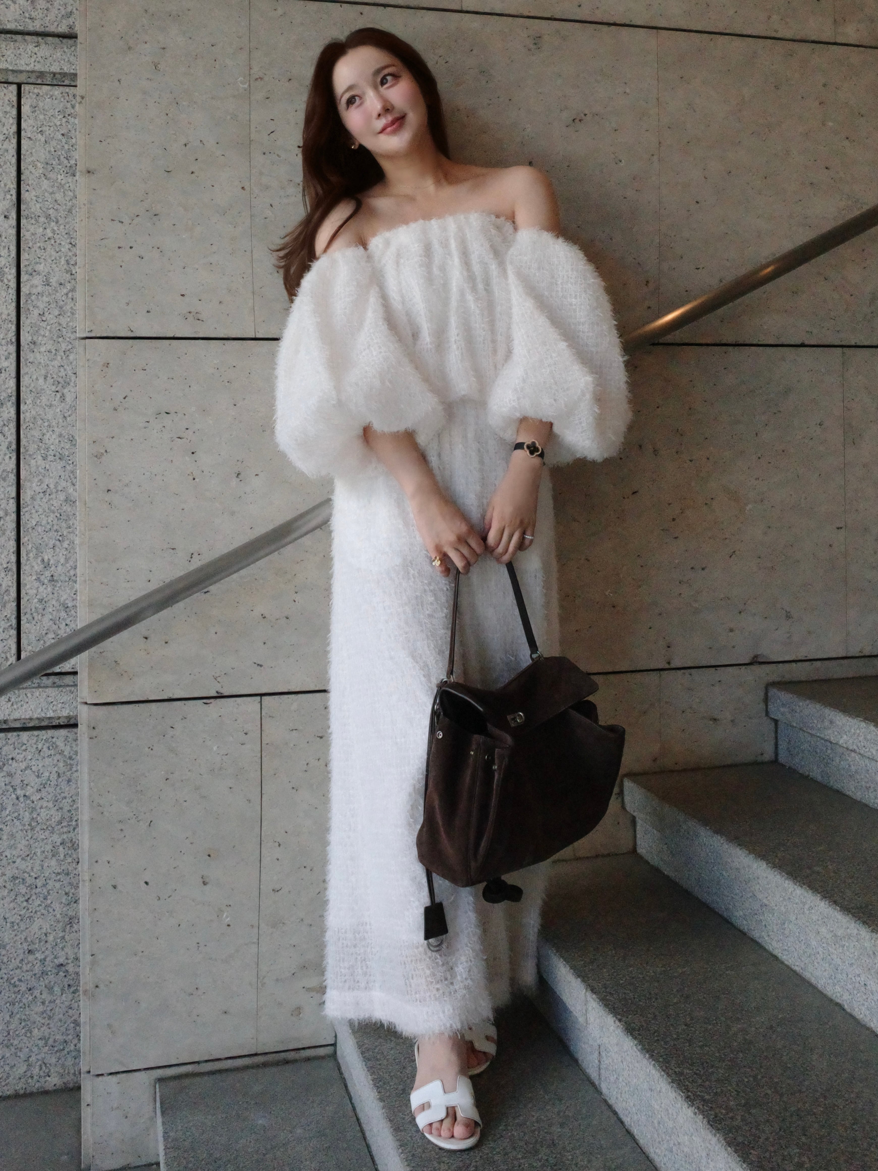 トップス HYEON luna tops / white luna tops / white 6/18 21:00～再販(即納) | HYEON
