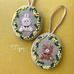 (MIMOSA DAY Limited : 受注生産品）ちいさな壁飾り