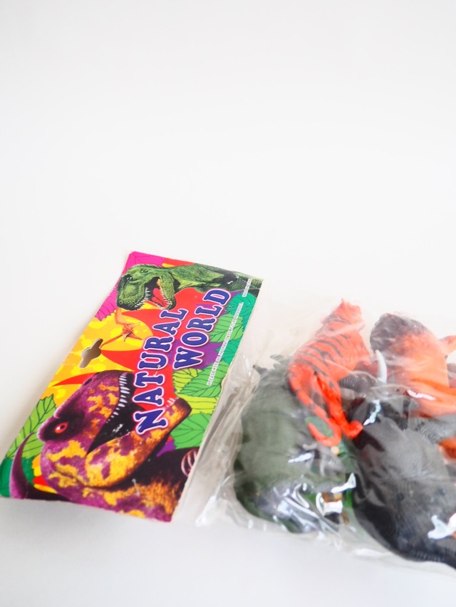 natural world animal toy pack
