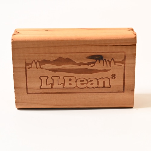 80's~ Vintage L.L.Bean Cedar Wood Block #11