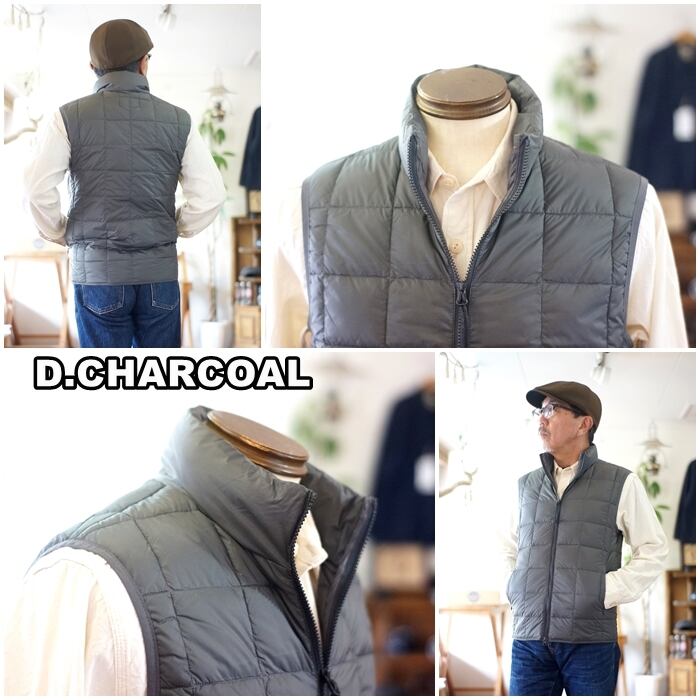 TAION タイオン ハイネック インナーダウンベスト ベスト ダウン