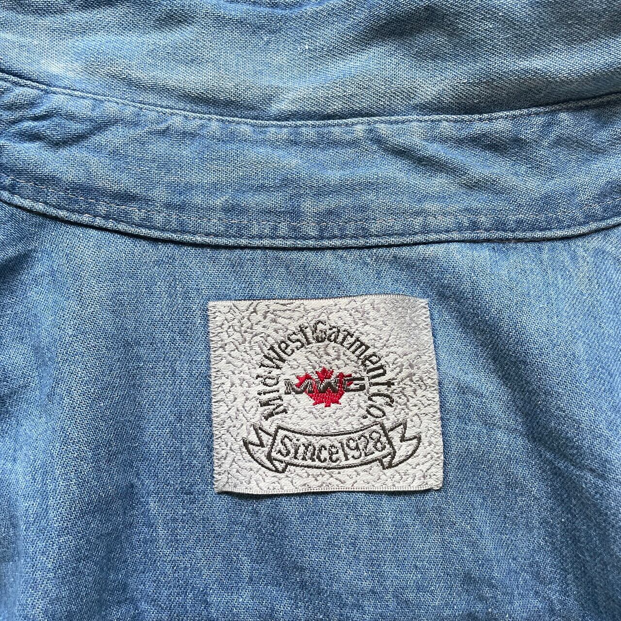 90年代 MID WEST GARMENT カウボーイ アニマル柄 アート バック