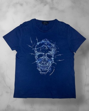 Alexander McQueen Lightning Skull Graphic Tee / Size:M