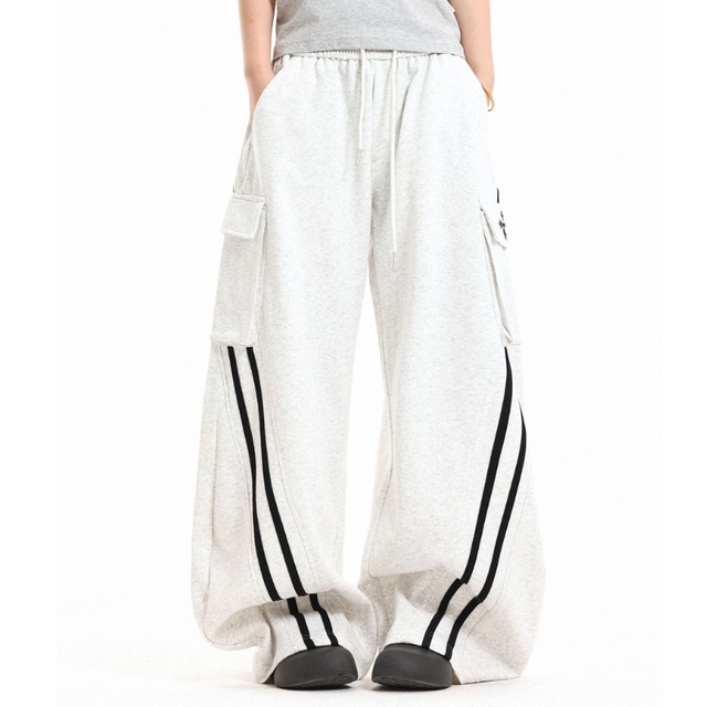 cross point two-line sweatpants　クロスポイントツーラインスウェットパンツ　J1693