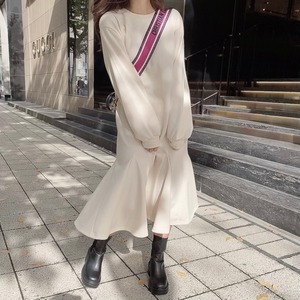 Mermaid sweat OP /ivory (12月中旬頃発送予定)