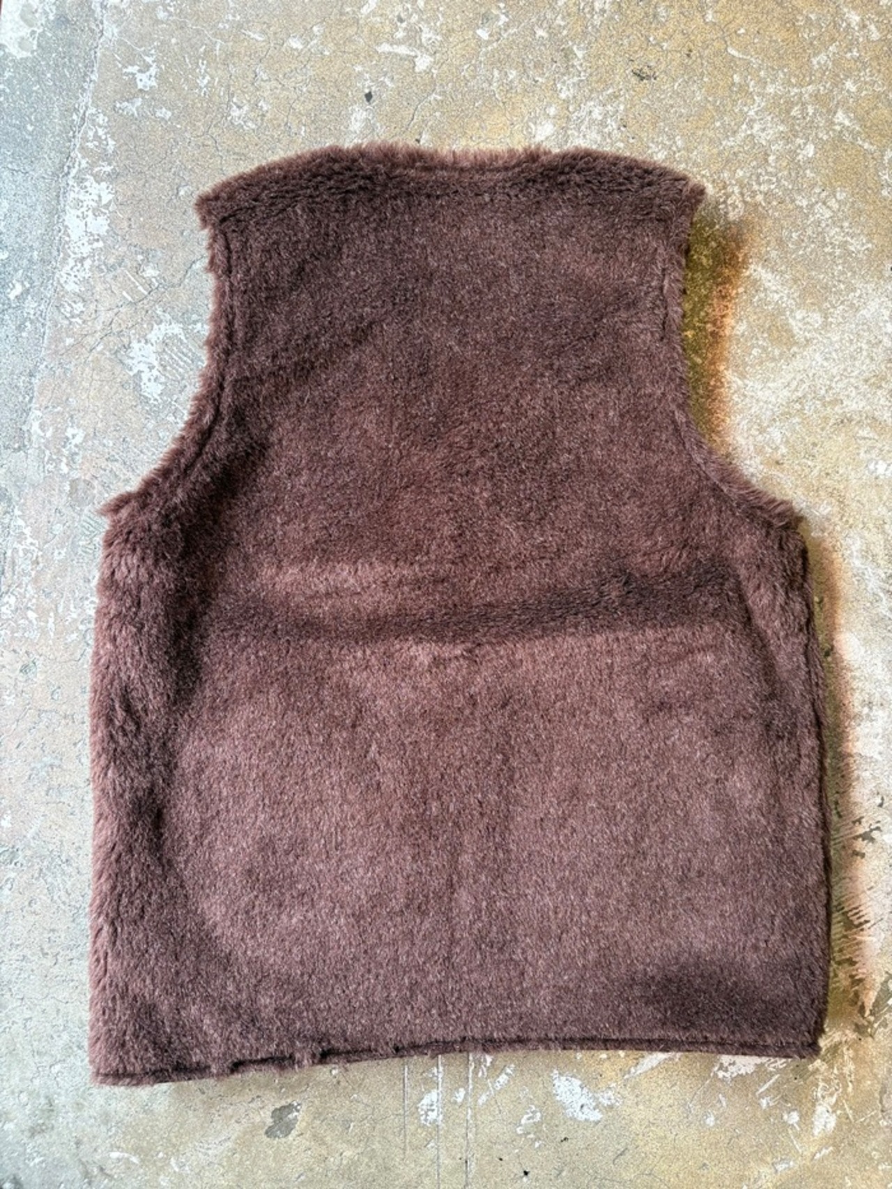 HOUSTON / REVERSIBLE ALPACA VEST / リバーシブルベスト / アルパカ / 51504 / TAN - 8