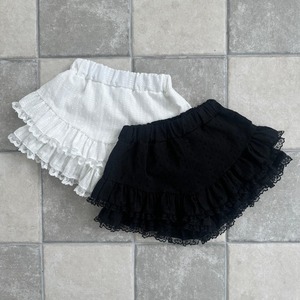 【ラスト1 】即納_double frill skirt