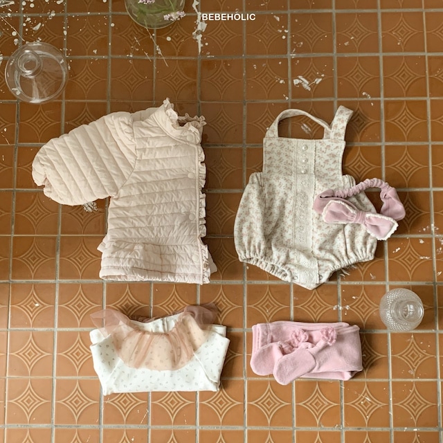 即納 lace suspenders [ BEBEHOLIC ]