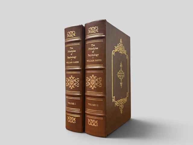 【SPB018】【The Classics of Psychiatry & Behavioral Sciences Library】The Principles of Psychology, Complete in 2 volumes(1988) /William James