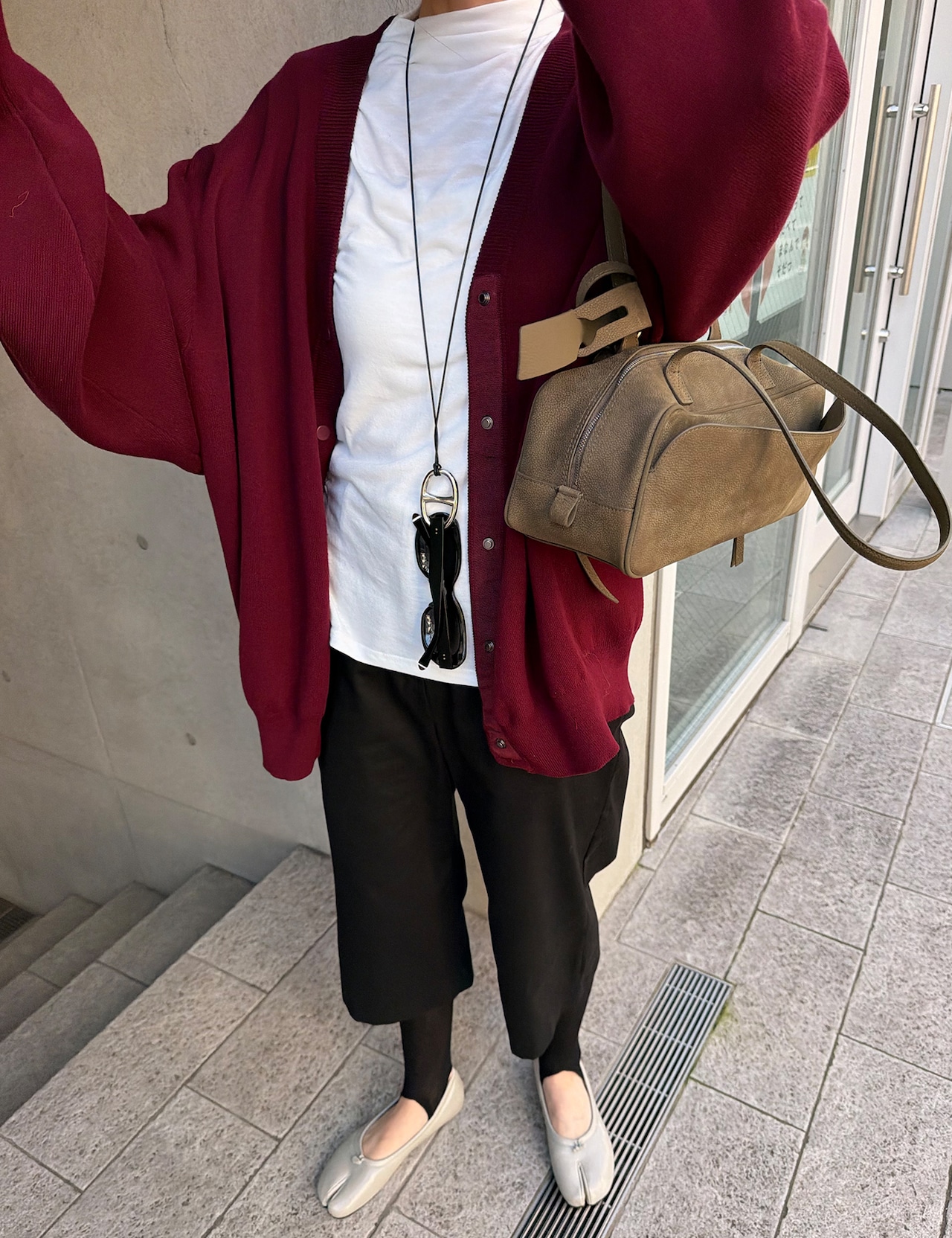 【新作5%OFF・3日間】Over-fit Cotton Cardigan_4colors