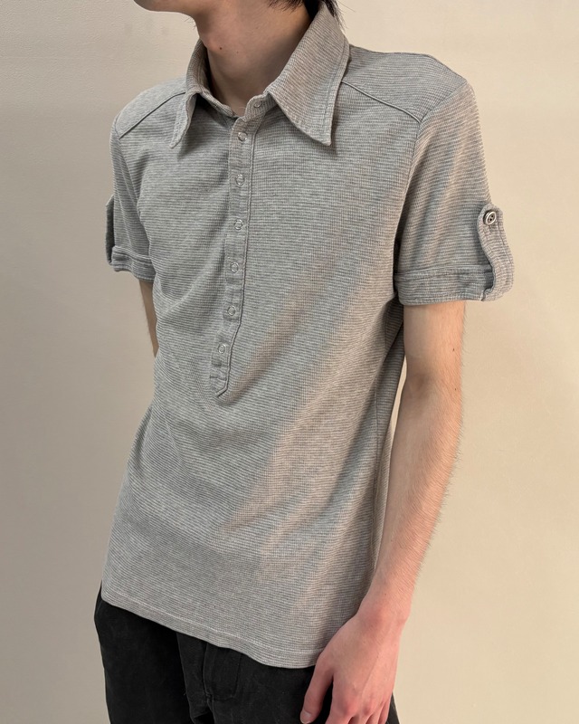 【5351 Pour Les Hommes】snap polo shirt
