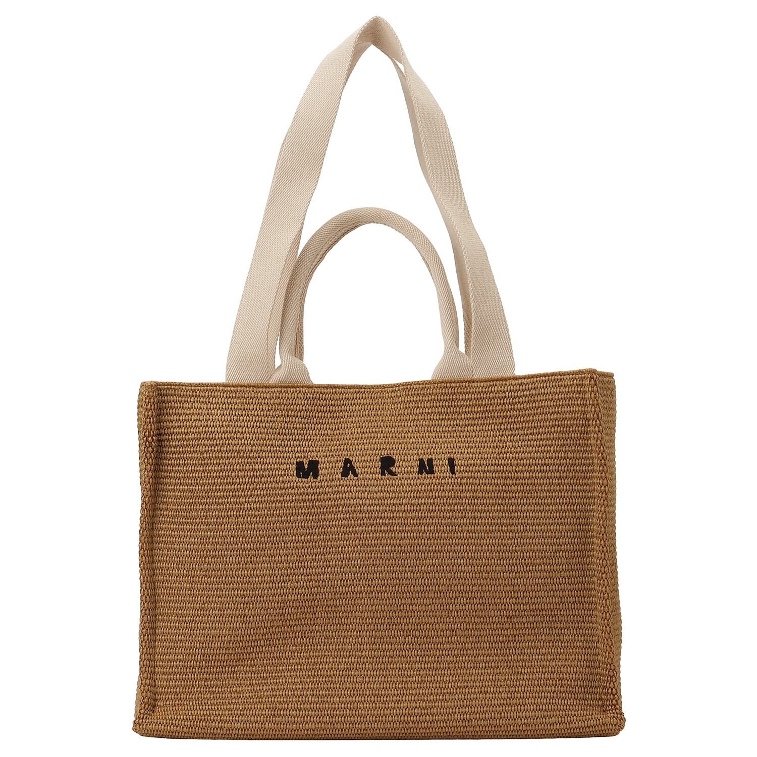 AYの全商品マルニ MARNI ナチュラル 2wayトートバッグ ショルダーバッグ