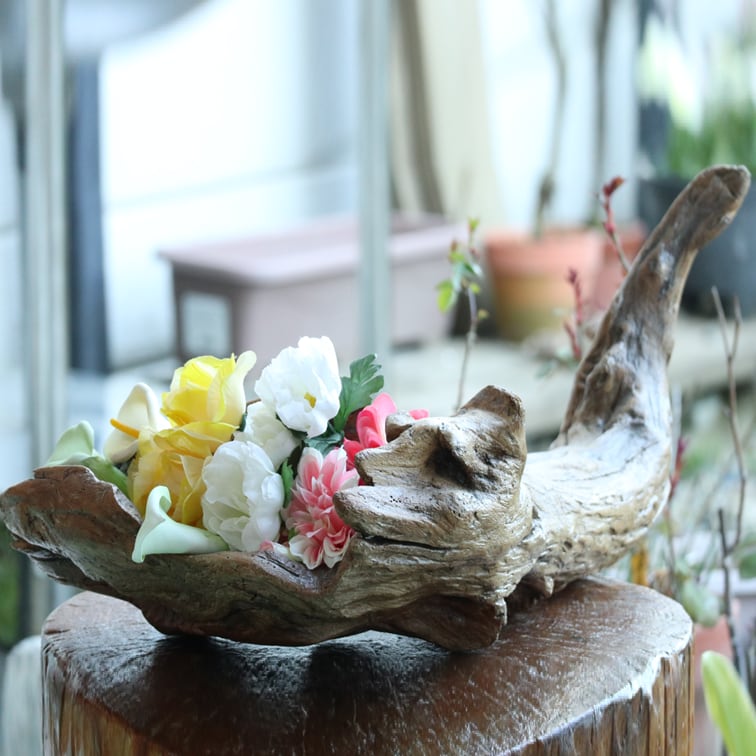 オブジェ 置物 流木アート 763cf00e590c31c084bafdb8bcc93a