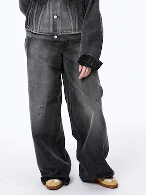 【25AW】MASU エムエーエスユー /  MB BAGGY JEANS USED / バギージーンズ