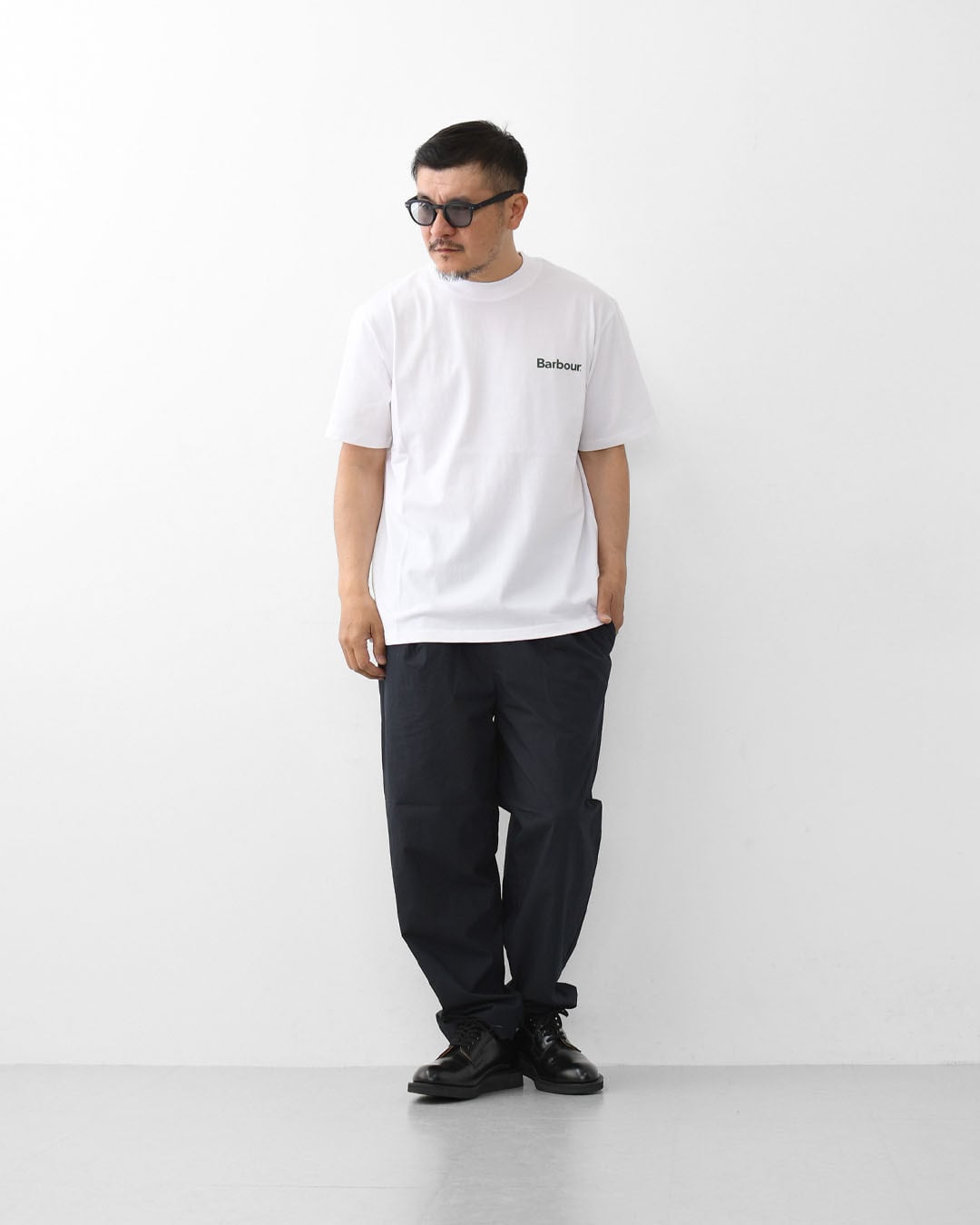 Barbour [バブアー] barbour crossby logo t-shirt [MTS1676] バブアー
