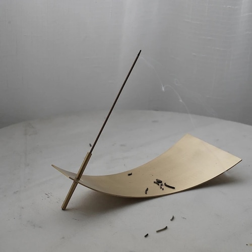 Brass incense stand