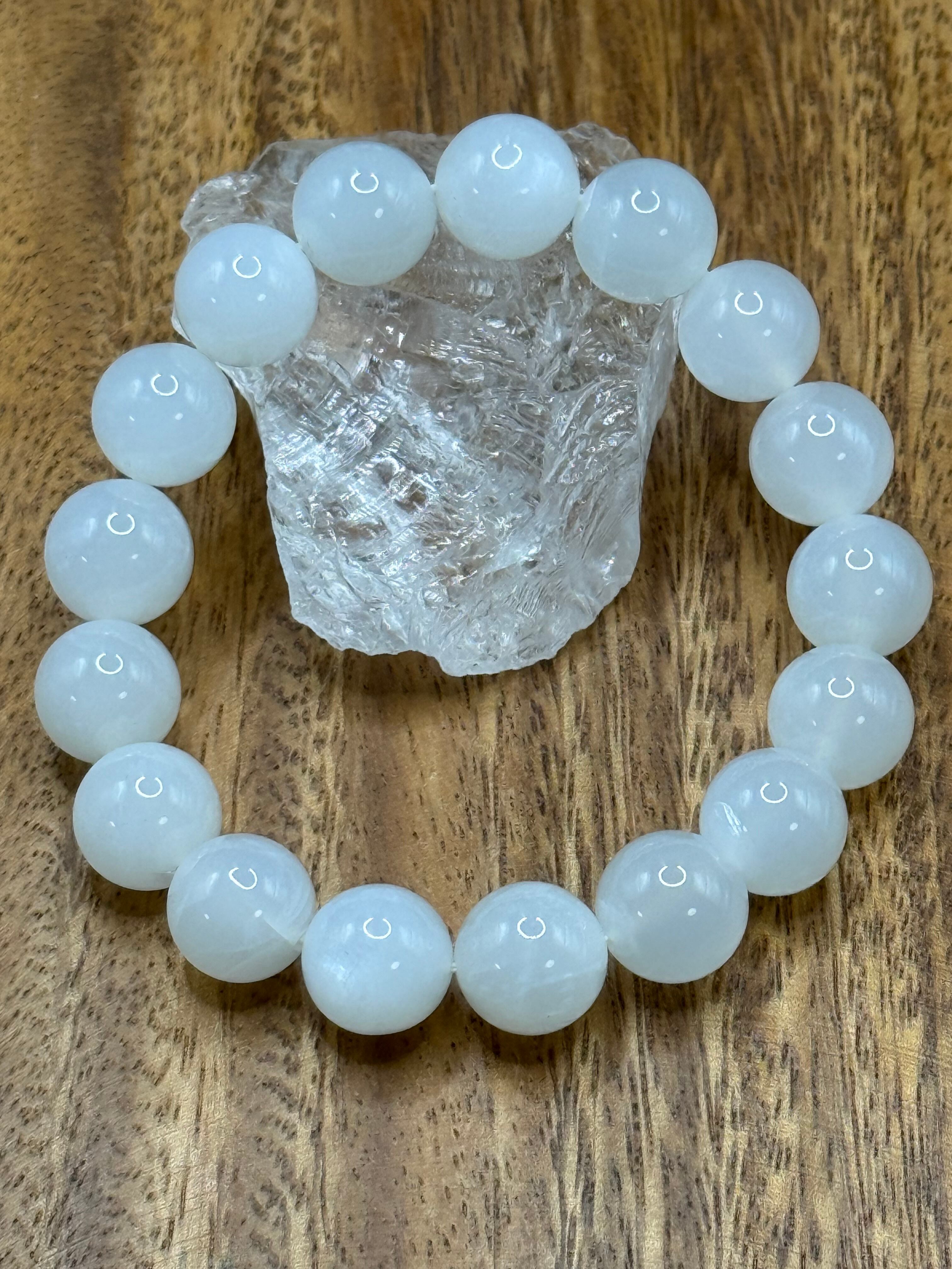 ホワイトムーンストーン 11.5mm