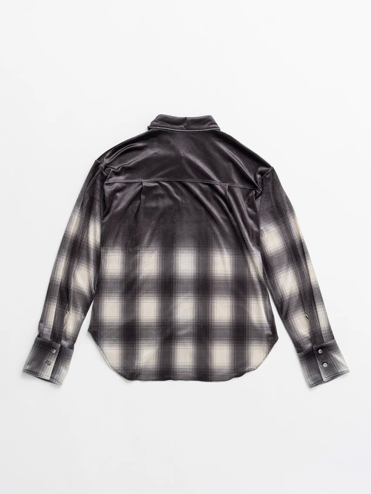 【26AW | WOMEN】PRANK PROJECT プランクプロジェクト / シャツ / Faded Check Velour Shirt 　31262315907 - 7